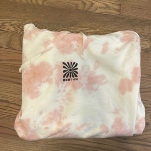Vans pink tie dye hoddie